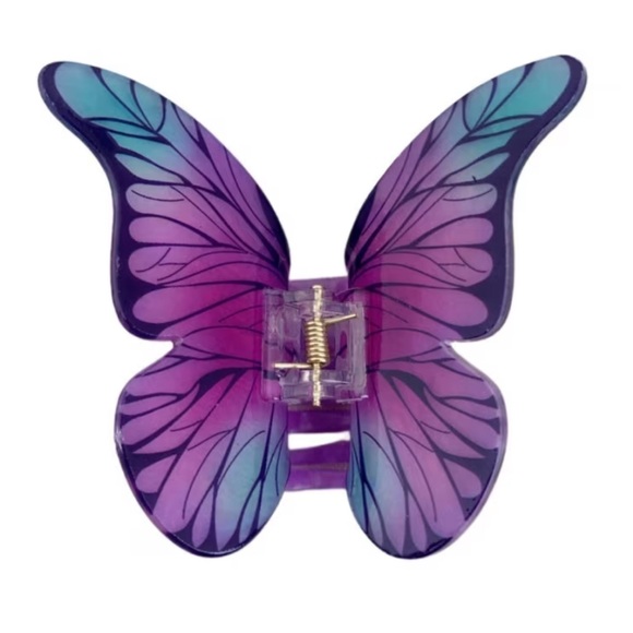 Butterfly Curtain Hairclip - Picture 4 of 10